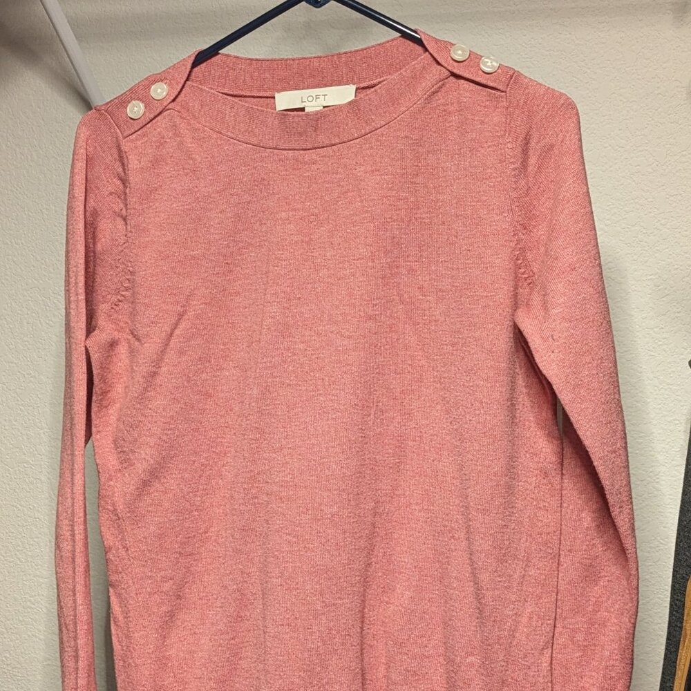 Loft Small Red Sweater